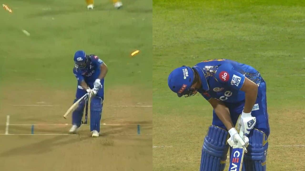 IPL 2023: Tushar Deshpande's Ripping Delivery Cleans Up Mumbai Indians Skipper Rohit Sharma